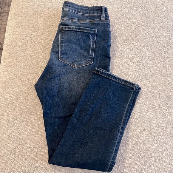 Women's KUT from the Kloth Reese Fab Ab Slim Fit Straight Jeans - Picture 8 of 9